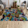 Spider-Man, Captain America Rug