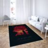 Cowboy Bebop anime rug displayed in living room – stylish area decor for anime fans