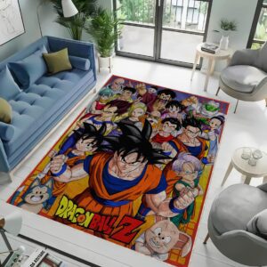 Dragon Ball poster rug for anime fans and collectors
