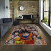 Dragon Ball-themed poster rug for anime enthusiasts