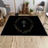 Fantasy-themed Lord of the Rings rug for fans of Middle-earth