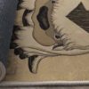 The Last Airbender displayed in living room – close view of anime area rug decor